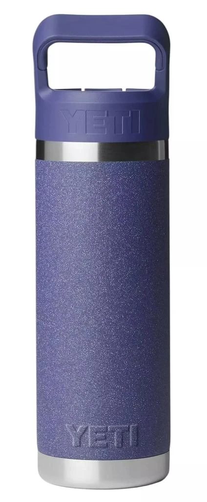 YETI YETI 18 oz. Rambler Bottle with Color-Matched Straw Cap 2