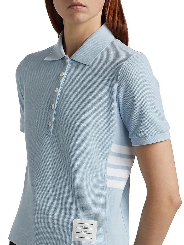 Thom Browne Pique Cotton Polo Shirt 6