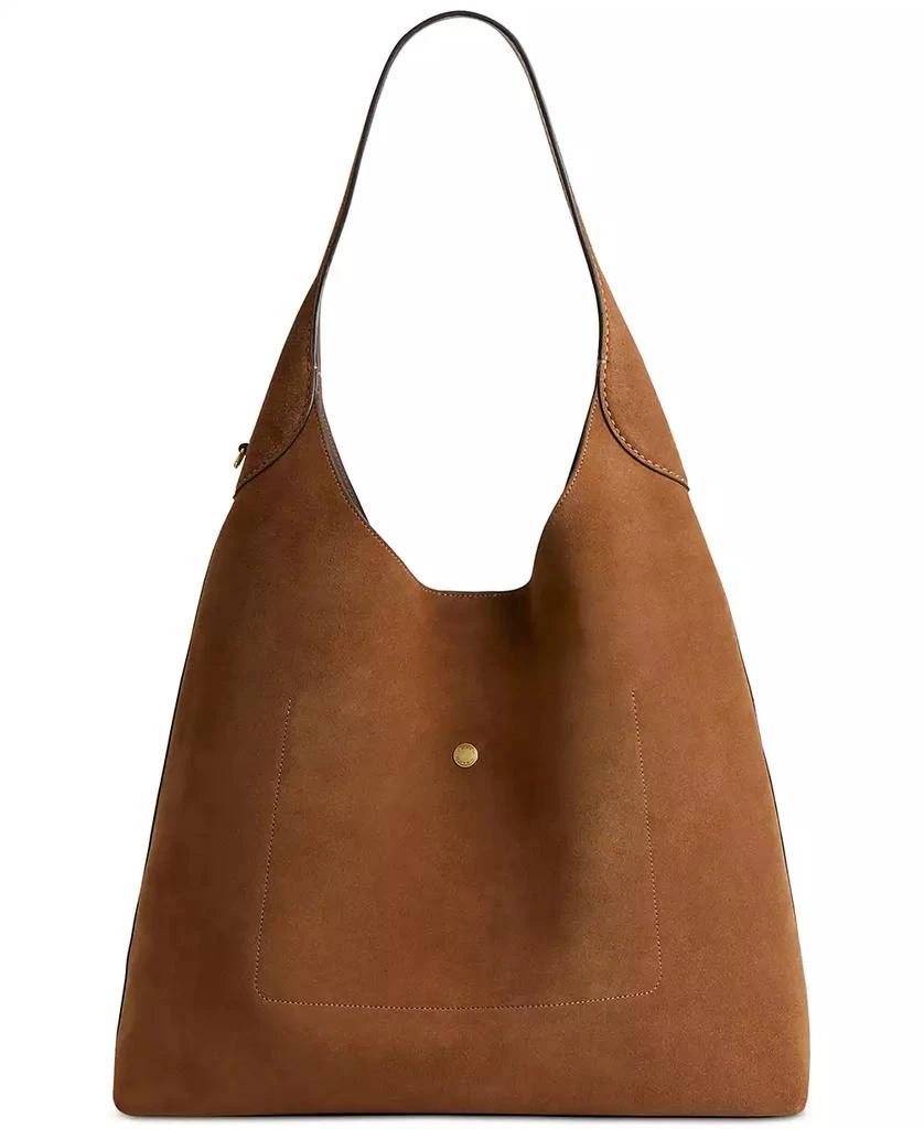 Coach Suede Brooklyn Extra-Large Shoulder Bag 39 5