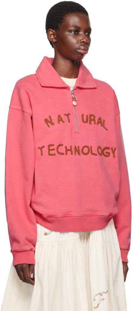 Story mfg. Pink Geo Sweatshirt