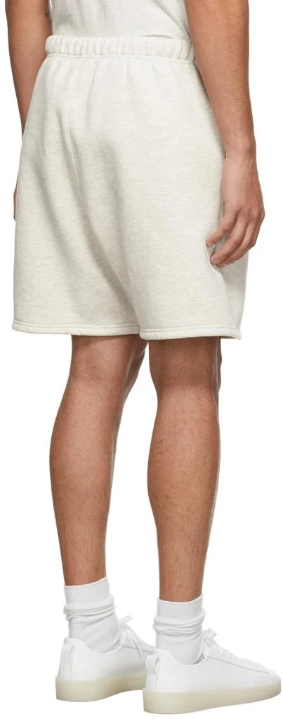 Essentials Off-White Fleece Shorts 3