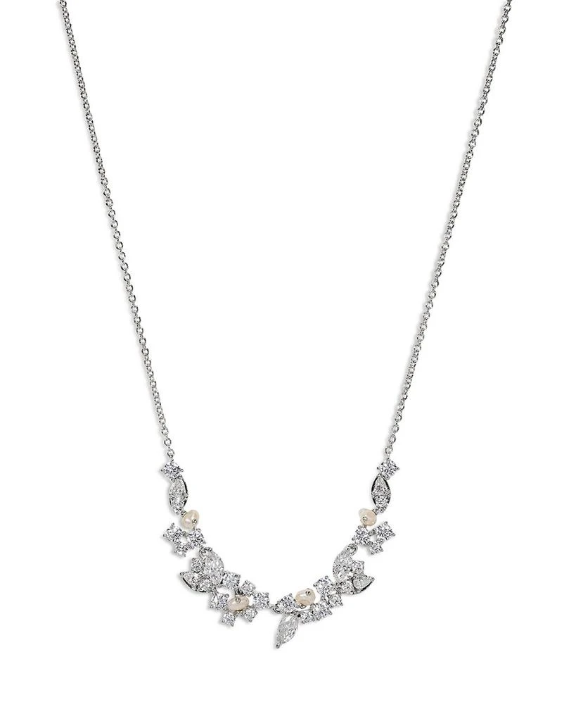Nadri Ravish Laurel Frontal Necklace, 16"-18" 1