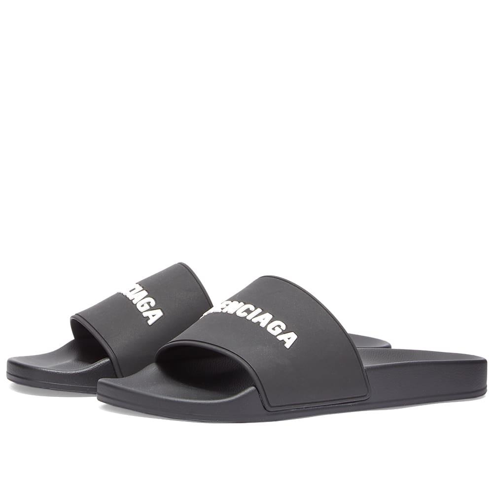 BALENCIAGA/ユニティ スポーツ アイコン プールスライド Balenciaga Balenciaga Unity Sports Icon Pool Slides