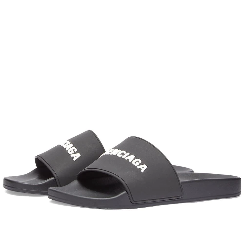 Balenciaga Balenciaga Logo Pool Slide 1