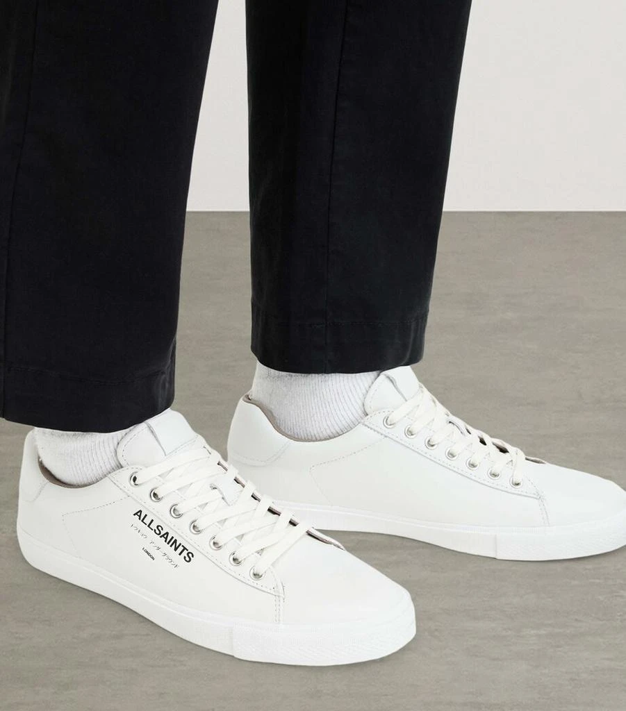 ALL SAINTS Leather Underground Low-Top Sneakers 2