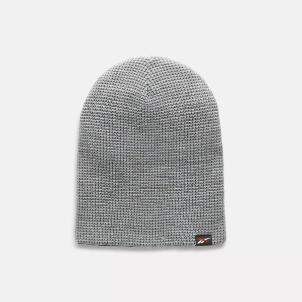 Reebok Reversible Slouchy Waffle Knit Hat 1