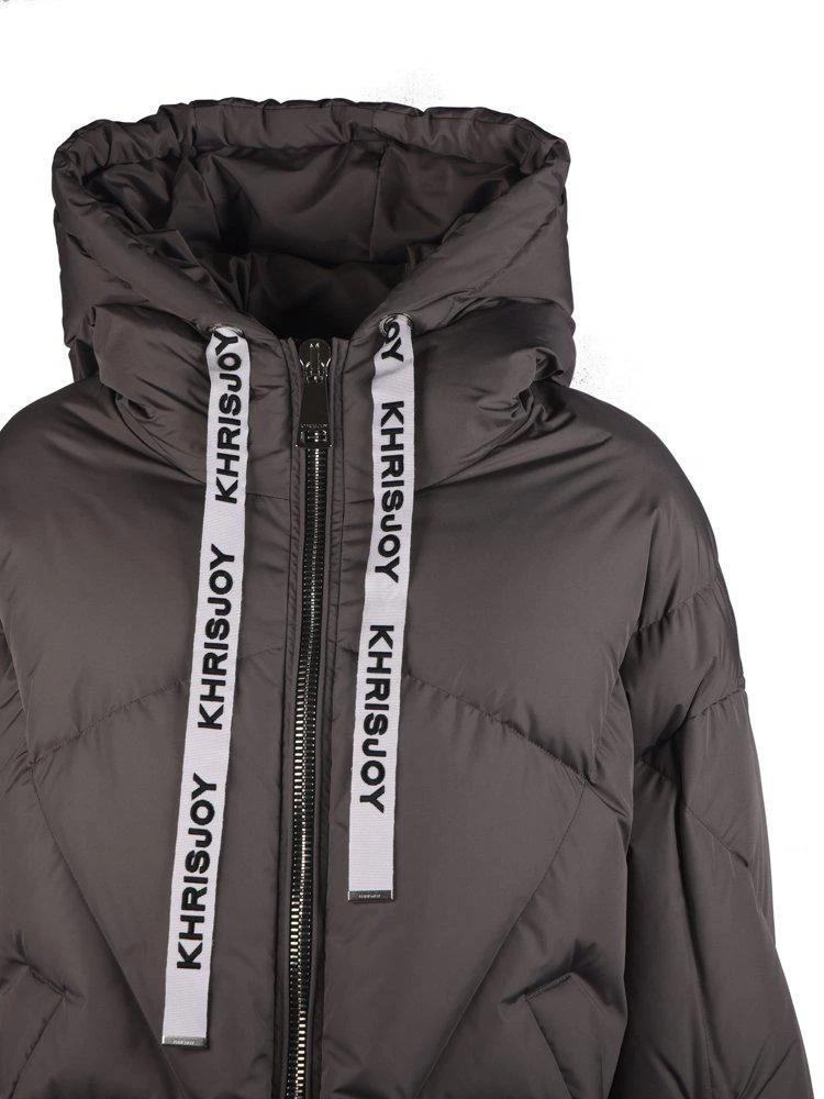 Khrisjoy Khrisjoy Quilted Zip-Up Down Jacket 3