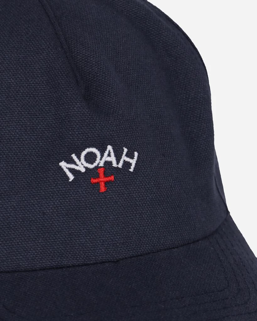 Noah Core Logo 5-Panel Cap Navy 6