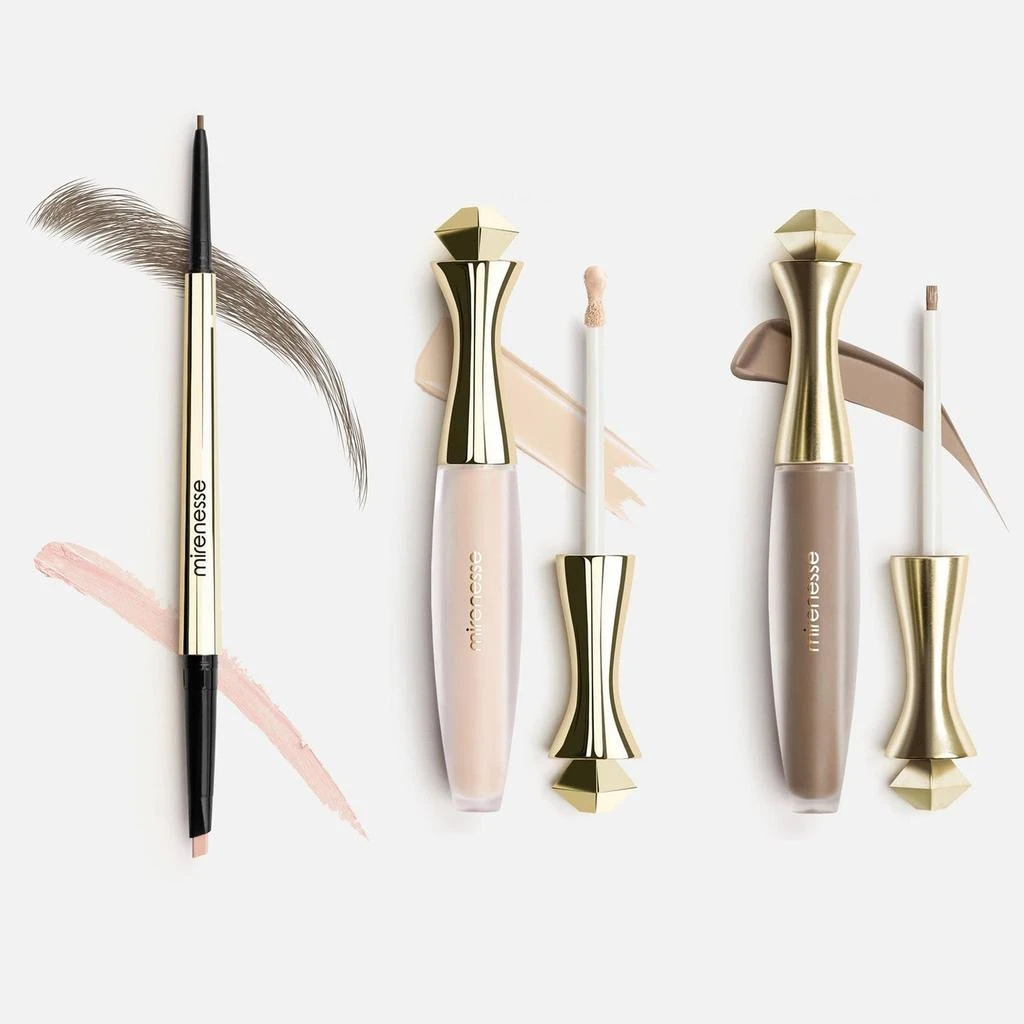 Mirenesse 24HR Perfect Micro Brows + Conceal 3PCE  - Brunettes