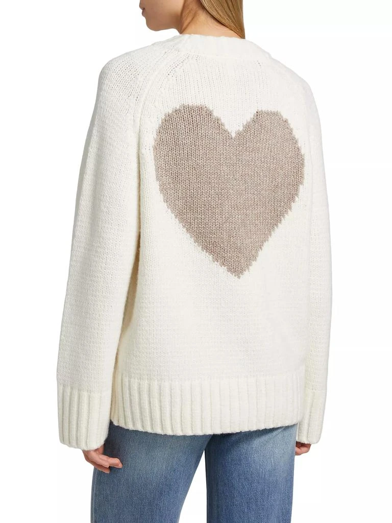 Splendid Hartley Intarsia Heart Cardigan 5