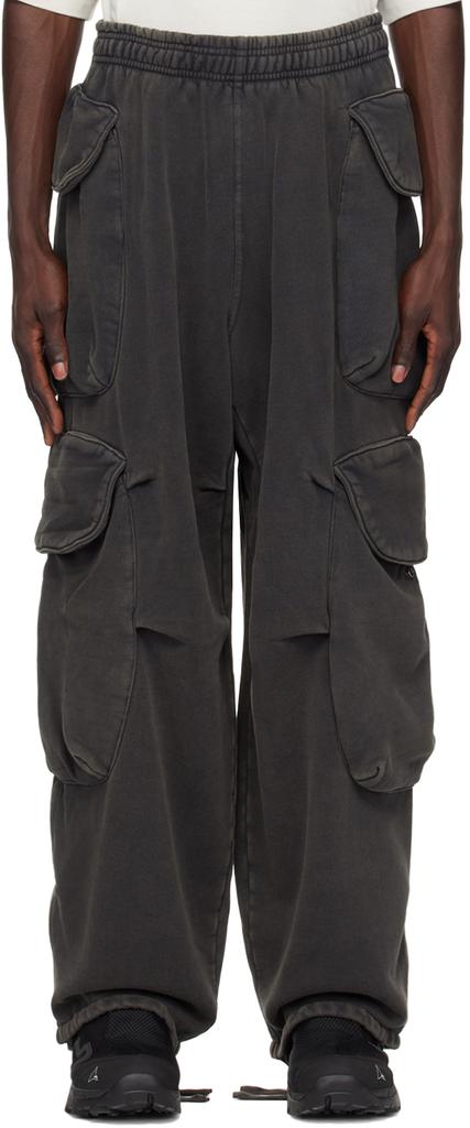 Entire Studios Black Heavy Gocar Cargo Pants