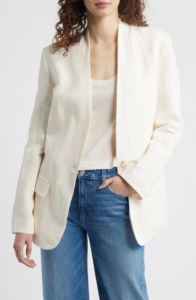 Wyeth Linen Blend Blazer