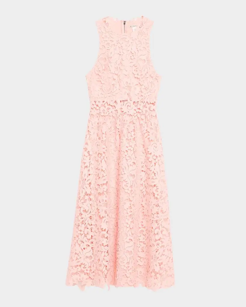 alice olivia oriana drop waist midi dress Oriana Drop Waist Midi Dress