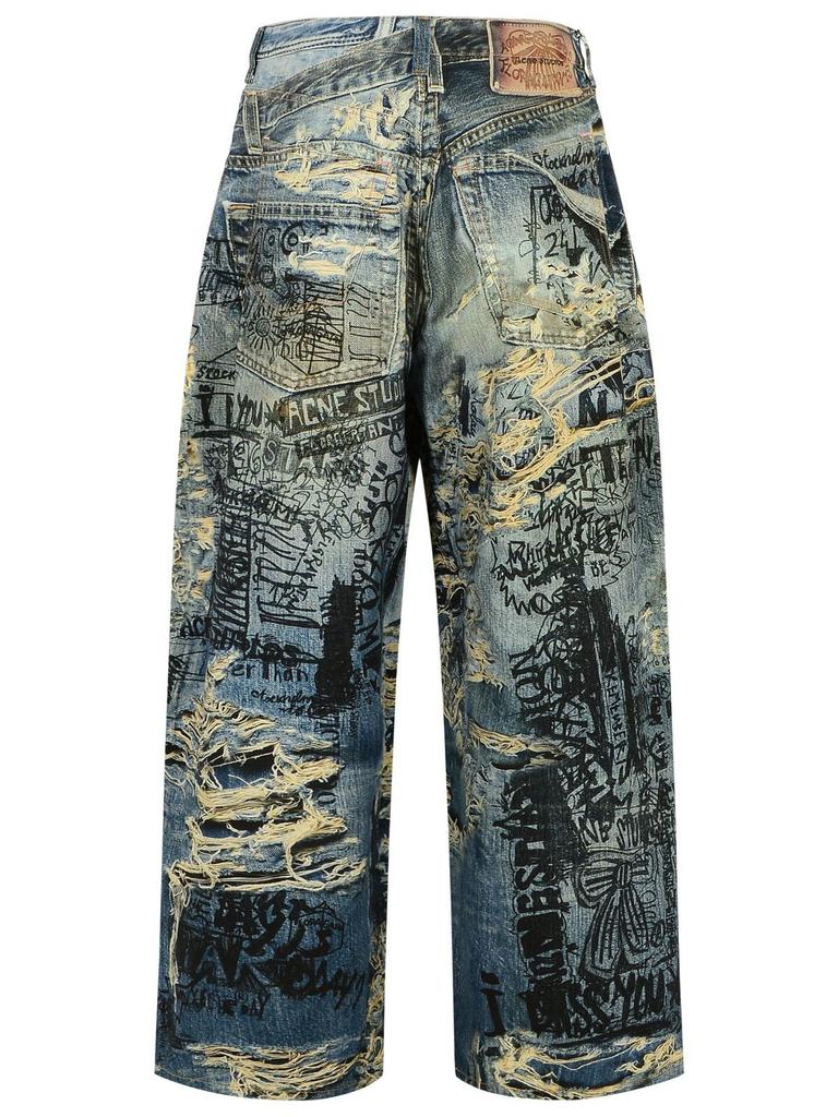 Shop Acne Studios Super Baggy Fit Jeans on Sale at BeyondStyle