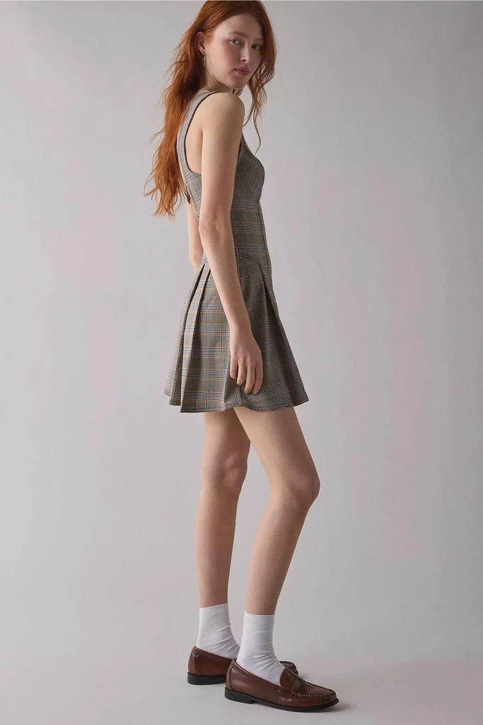 Shop BDG Leah Pleated Open-Back Drop Waist Mini Dress on Sale at  BeyondStyle  Get 64% Off BDG Leah Pleated Open-Back Drop Waist Mini Dress  with Limited-Time Flash Deals, Exclusive Discounts, and