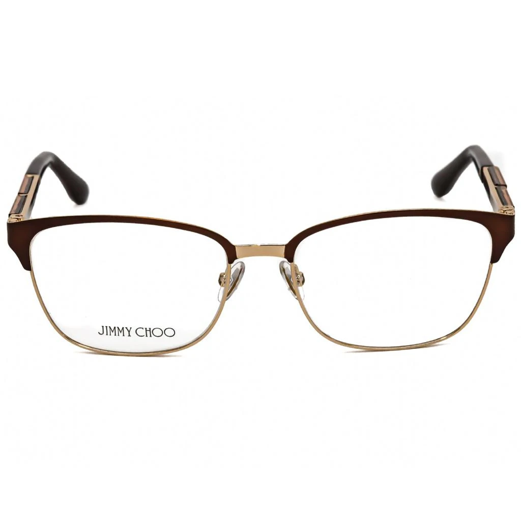 Jimmy Choo Jimmy Choo Women's Eyeglasses - Clear Demo Lens Matte Brown Frame | JC 192 04IN 00 2