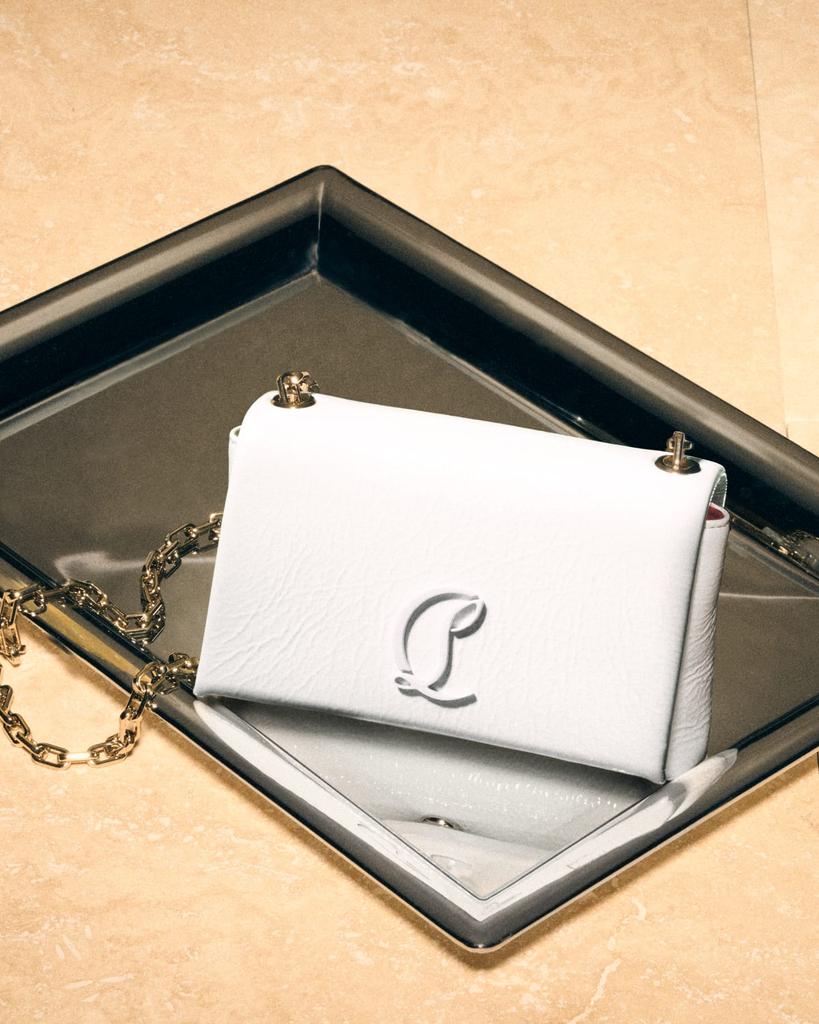 Christian Louboutin Loubi54 Small Clutch Bag in Naplak Leather