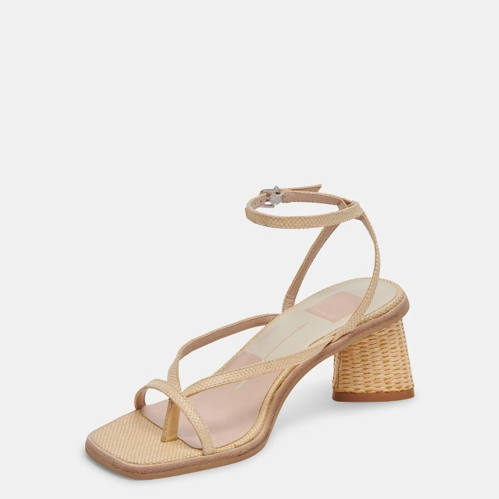 Dolce Vita Banita Sandals Lt Natural Raffia 6