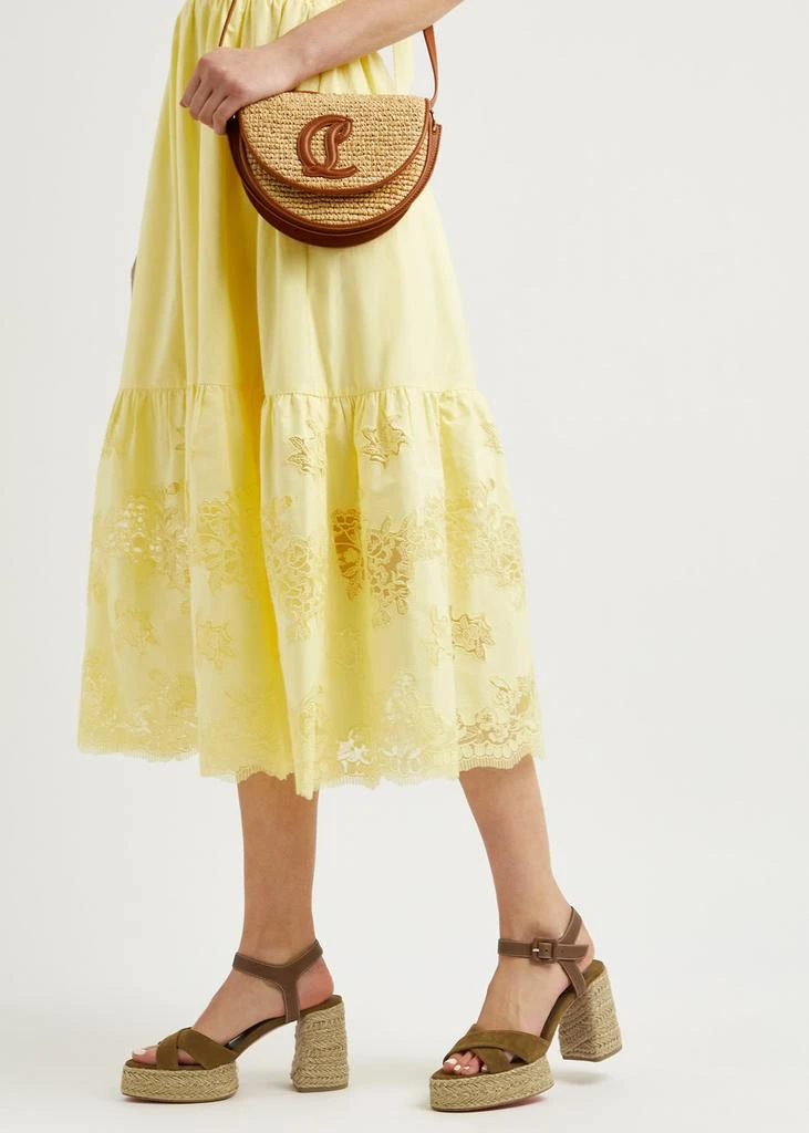 Christian Louboutin Calakala 70 espadrille platform sandals 5