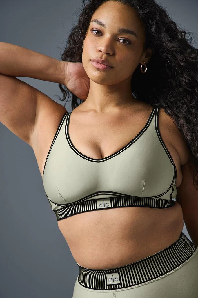 Alo Airlift Line Up Bra - Limestone 5