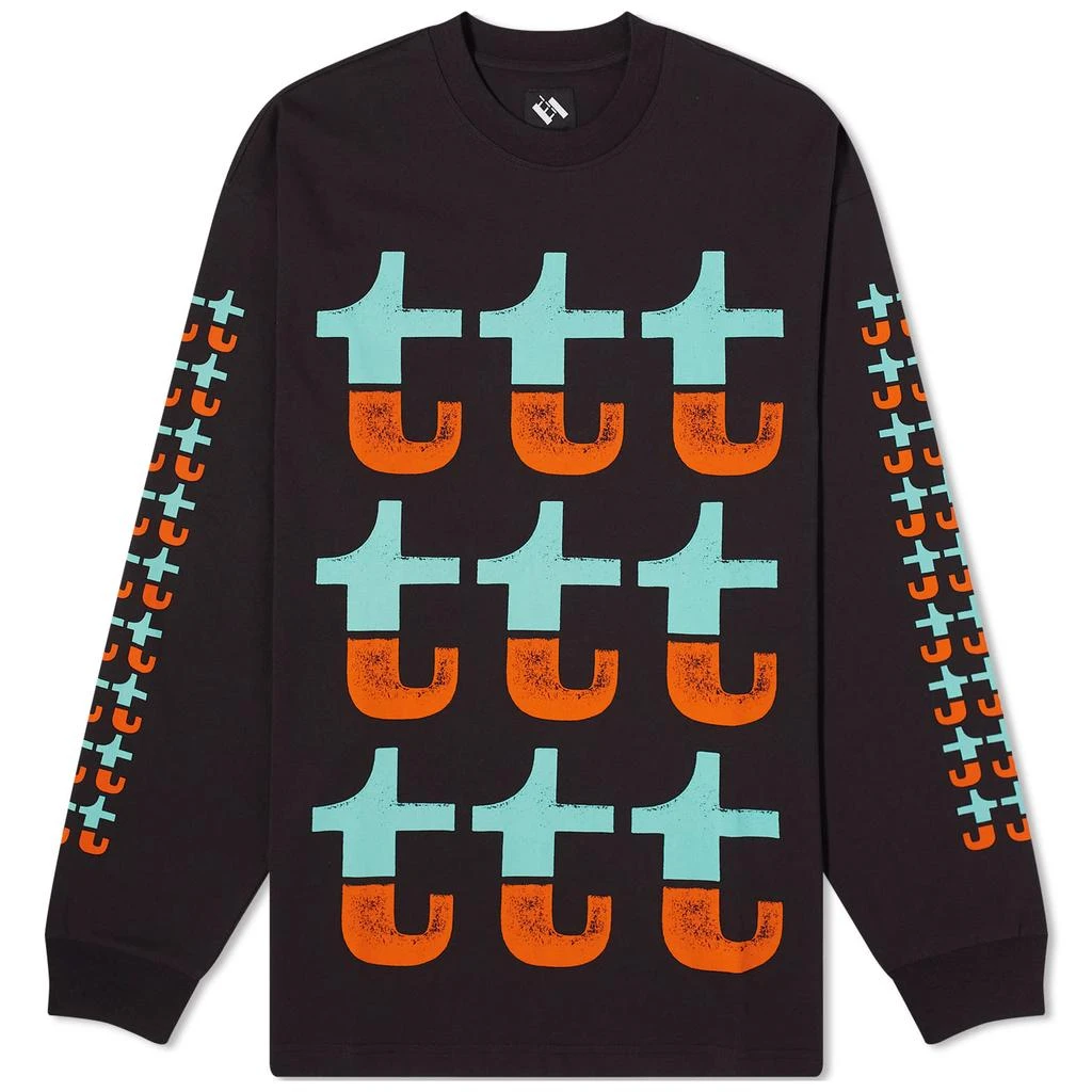 The Trilogy Tapes The Trilogy Tapes Split Long Sleeve T-Shirt 1