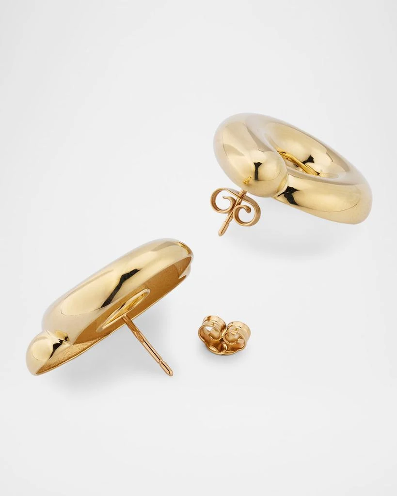Bea Bongiasca 9K Yellow Gold Tarallo Earrings 4