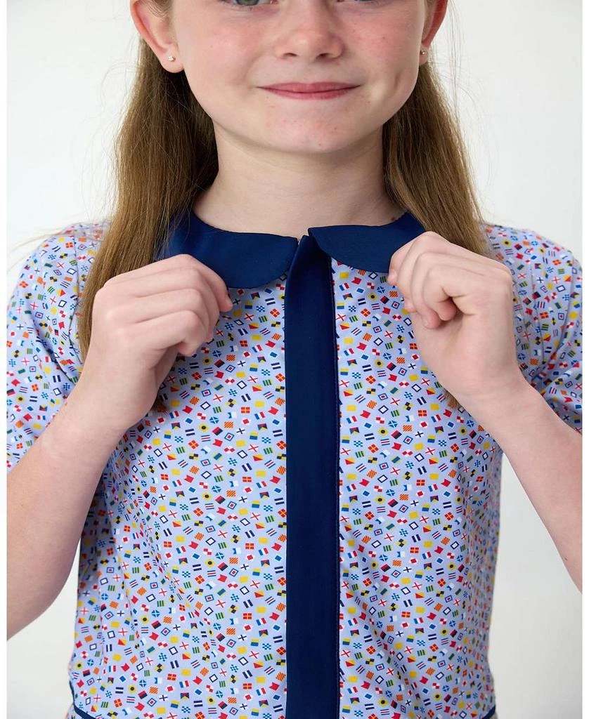 Courtside Kids Girls
 Printed Romper - Little Kid, Big Kid 6