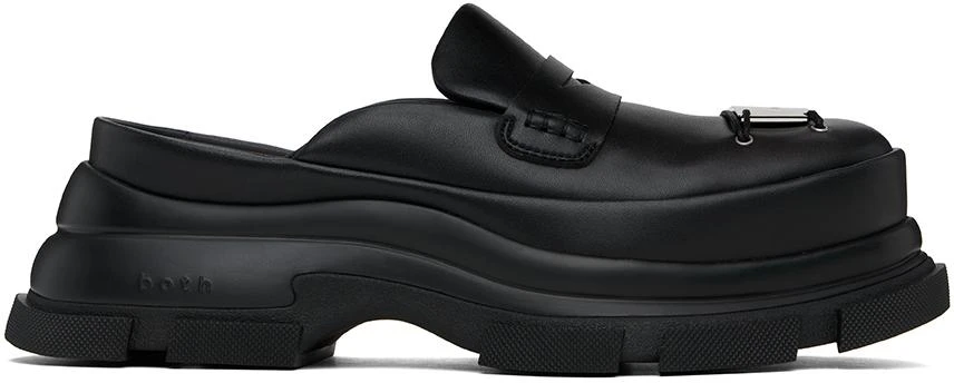 BOTH Black Gao Mules 1