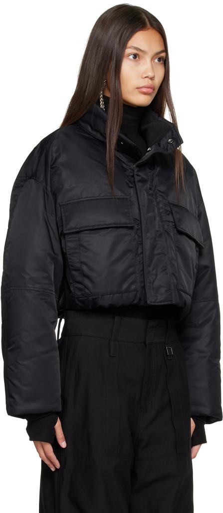 WOOYOUNGMI Black Puffer Down Jacket