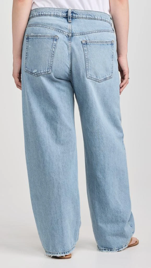 FRAME Low Slung Barrel Jeans 9