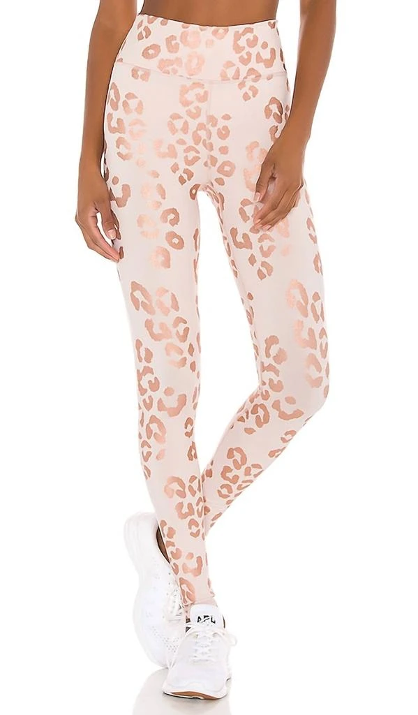 Spiritual Gangster Essential High Waist Legging In Lux Cheetah Print 1