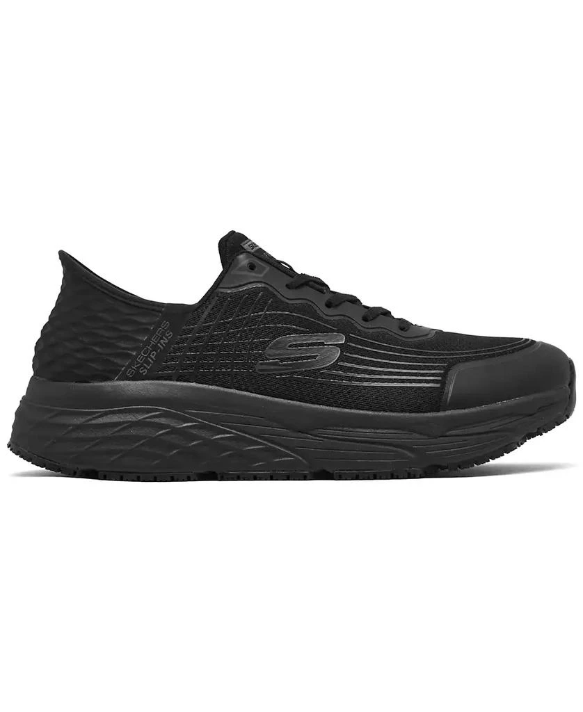 SKECHERS Men's Slip-ins Relaxed Fit: Max Cushioning Elite Casual Work Sneakers from Finish Line 5