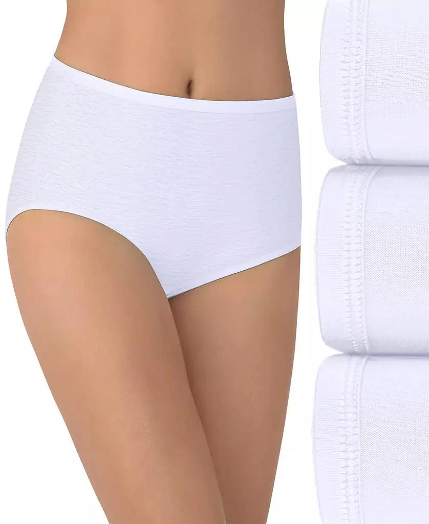 Vanity Fair Women's 3-Pk. Illumination Brief Underwear 133 1