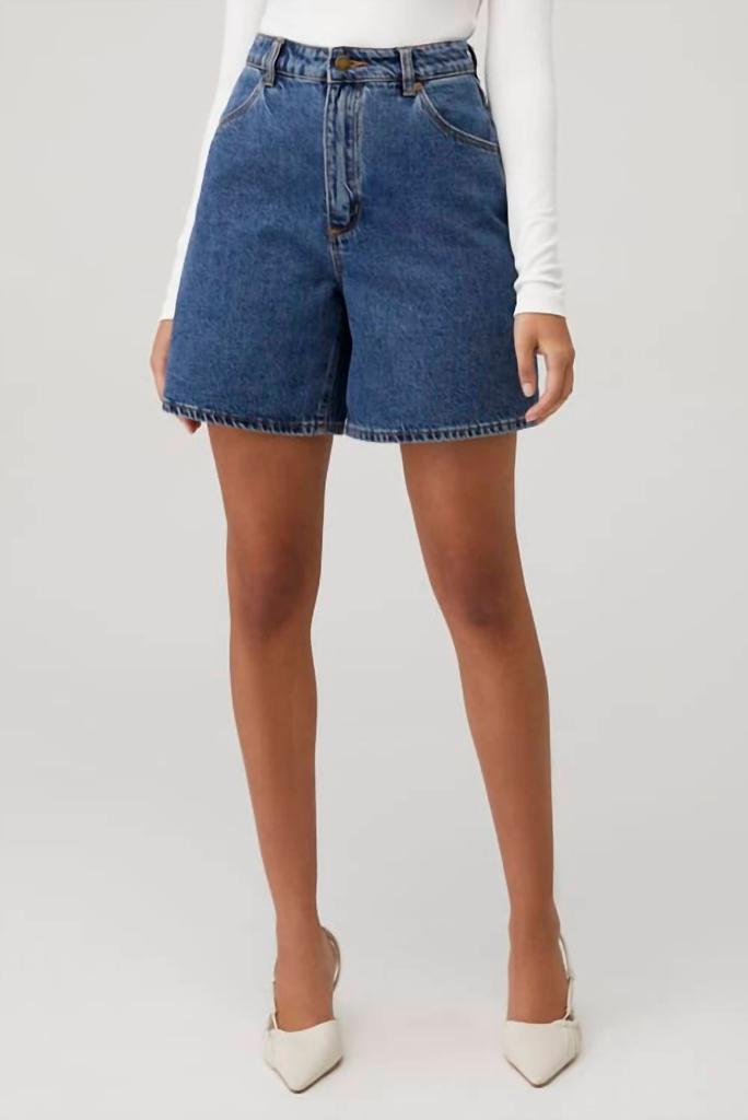 Rolla's Super Mirage Pacific Short In Mid Vintage Blue