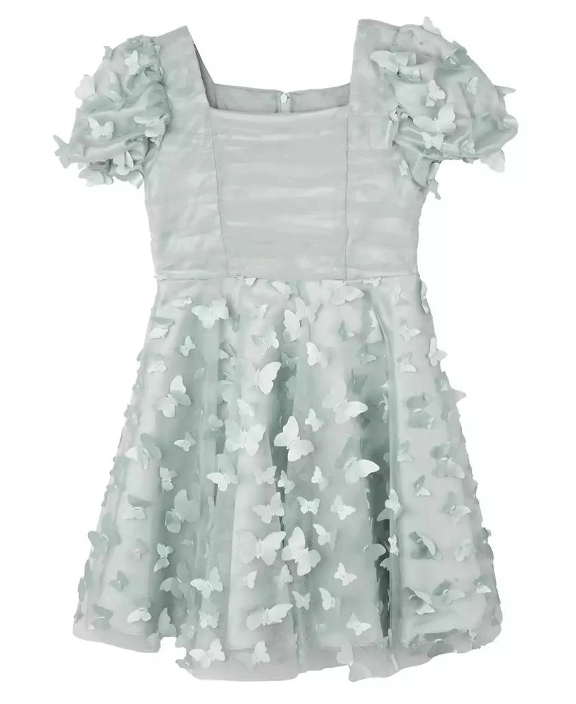 Rare Editions Toddler and Little Girls 3D Butterfly Party Dress 1