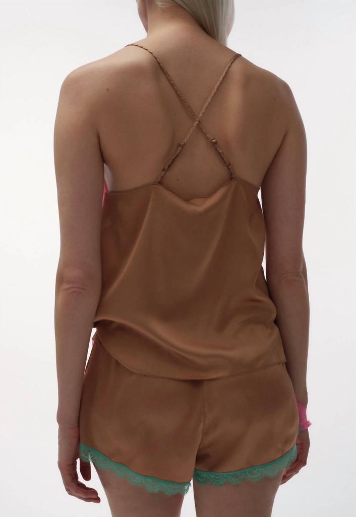 LOVE STORIES Love Stories - Pandora Camisole With Colorful Lace