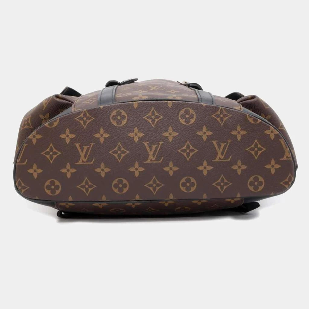 Louis Vuitton Louis Vuitton Black Monogram Macassar Christopher Mm Backpack 3