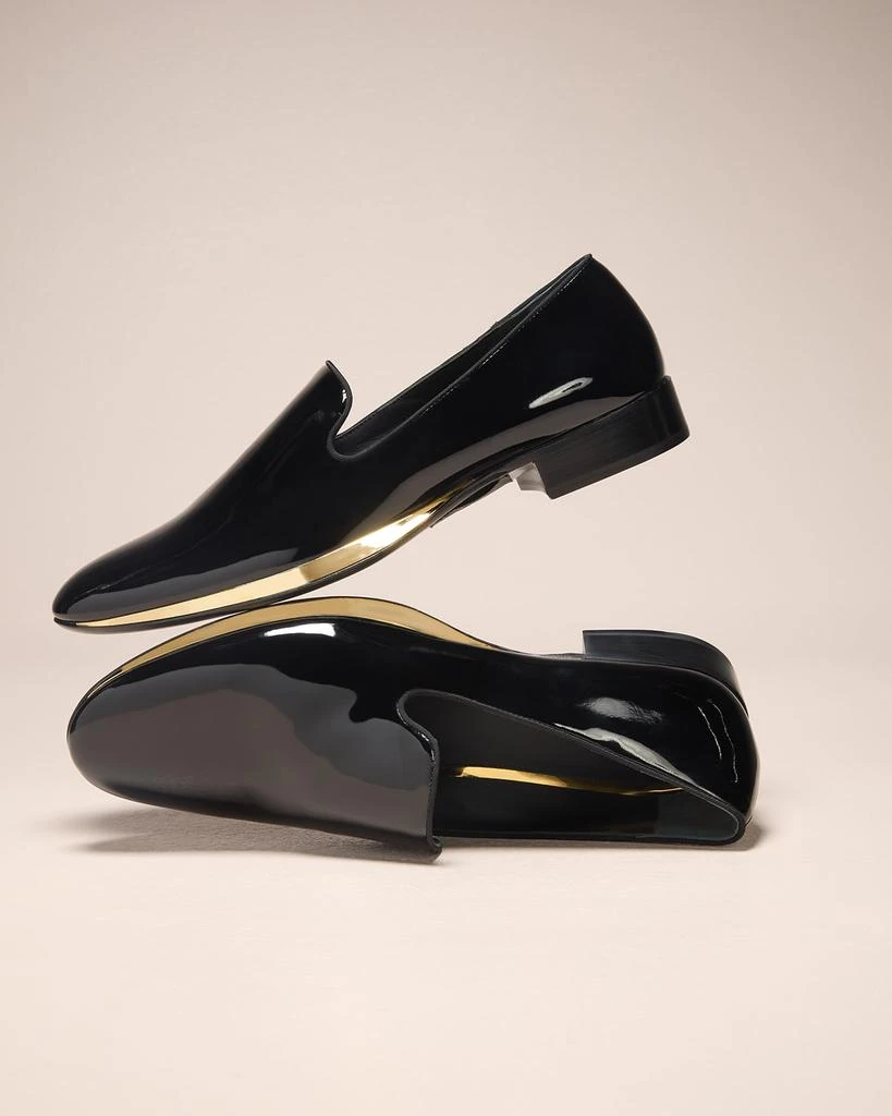 Giuseppe Zanotti Men's Cut 15 Patent Leather Loafers 5