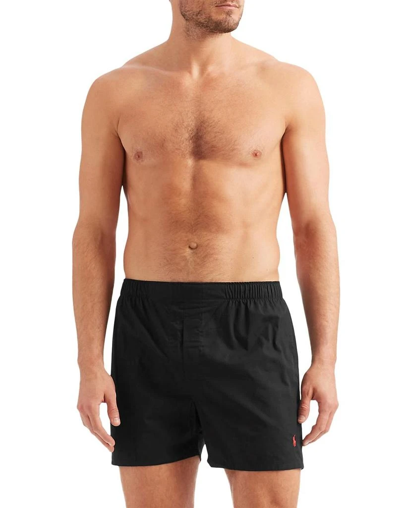 Ralph Lauren Woven Boxers, Pack of 5 8