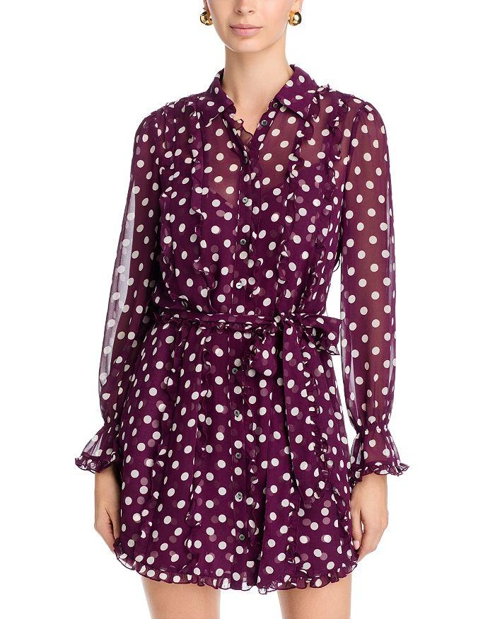 Cinq à Sept Camille Polka Dot Dress