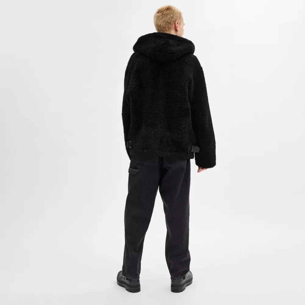 Coach Reversible Shearling Jacket 3