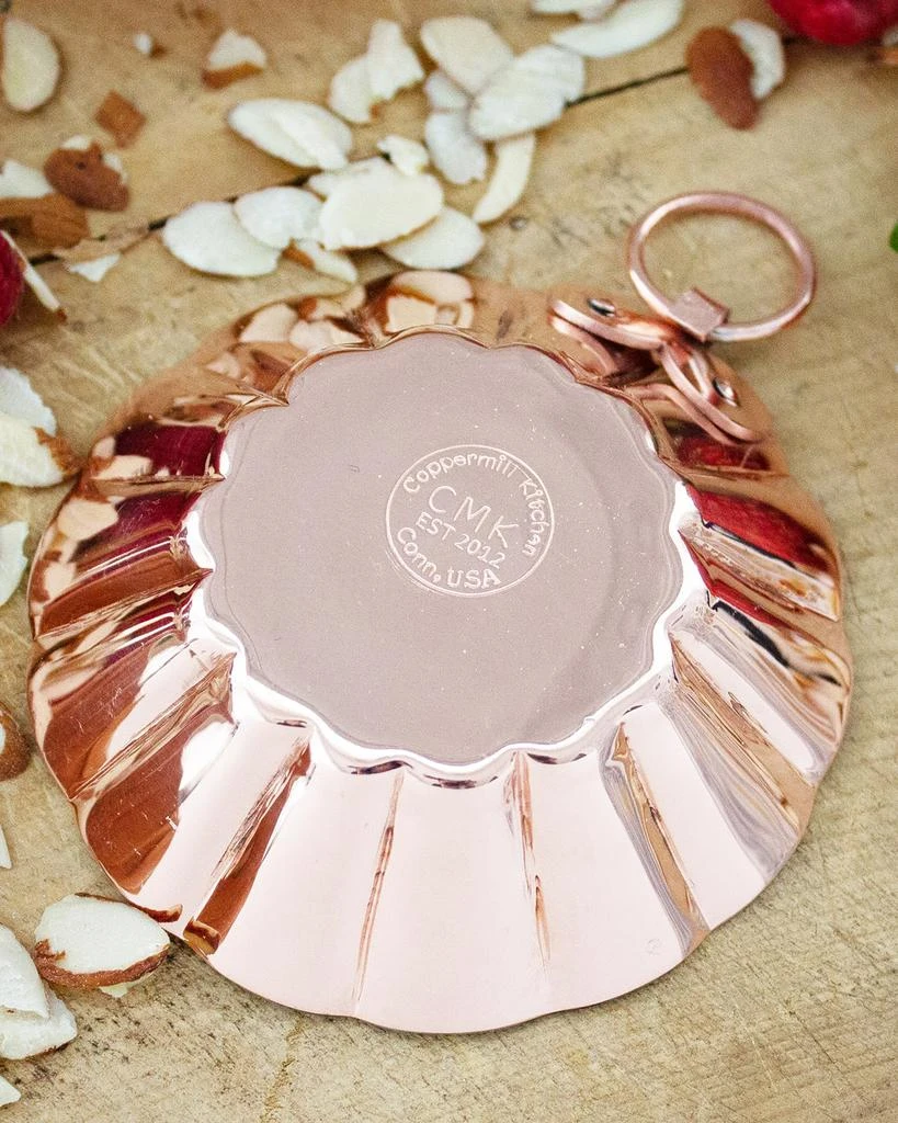 Coppermill Kitchen Vintaged Copper Tartlets, Set of 4 3