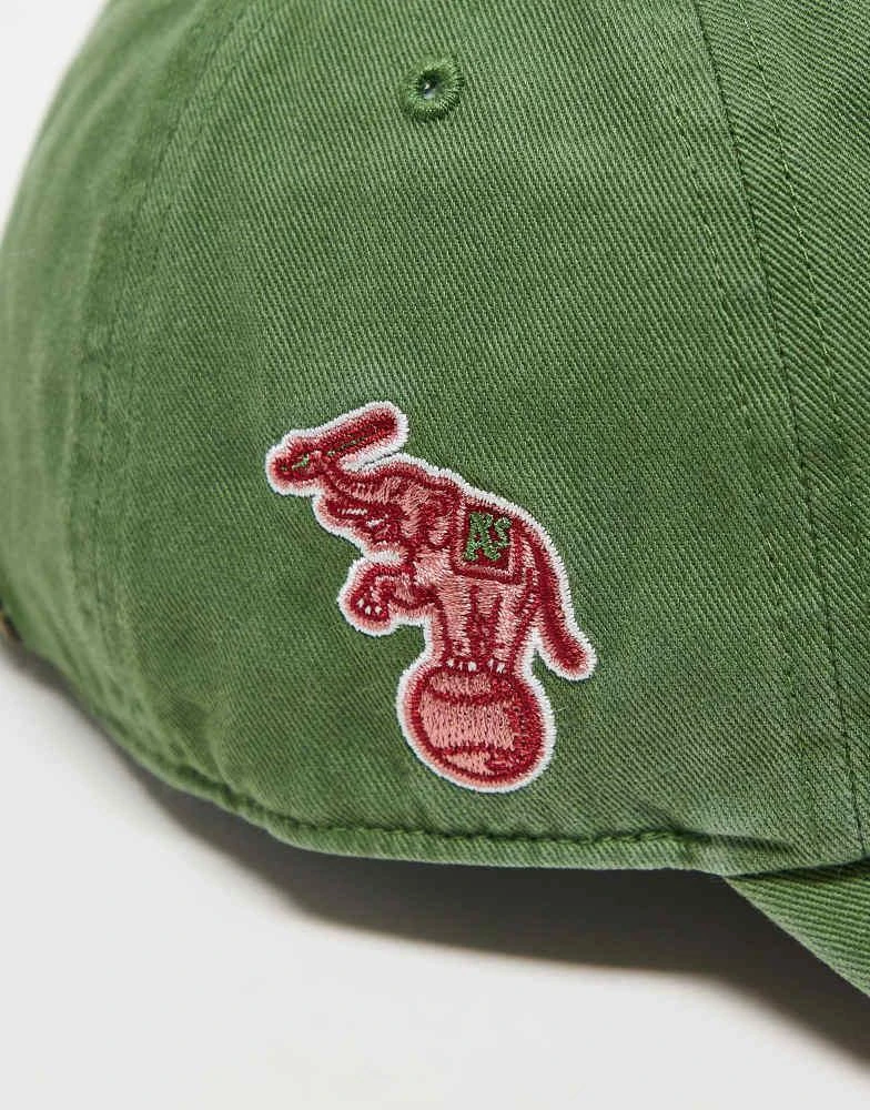 47 Brand 47 Brand Oaklands contrast clean up badge cap in green 2