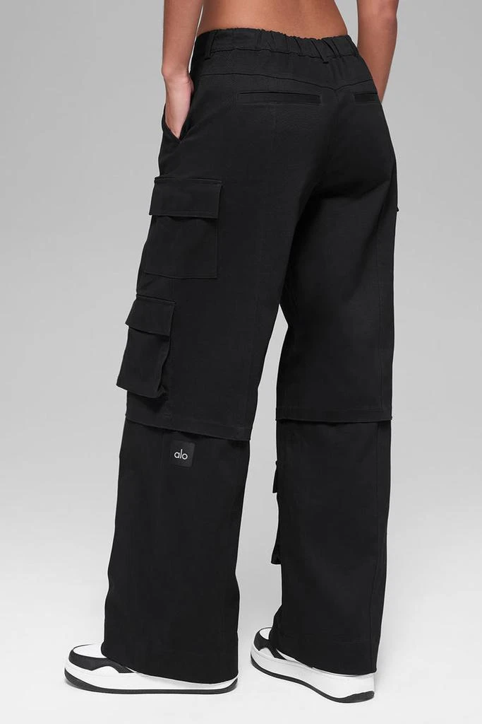 Alo Mid-Rise Scout Cargo Pant - Black 3