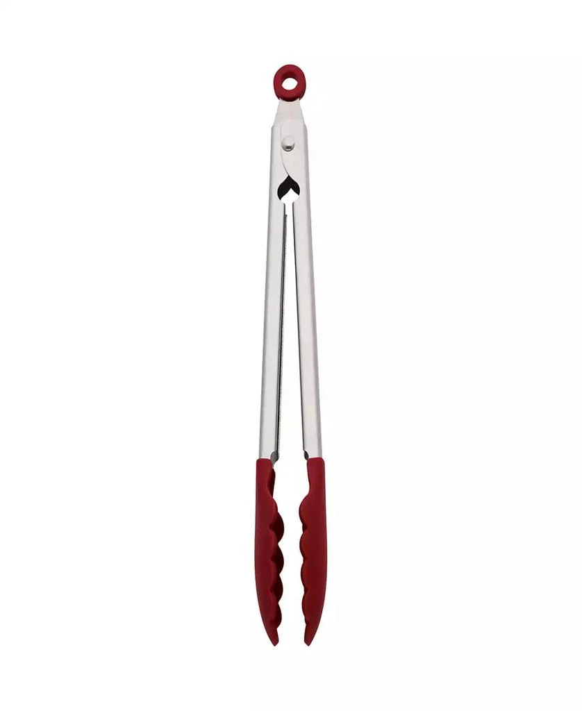 KitchenAid Silicone Stainless Steel Tongs 1