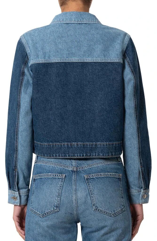 Mavi Jeans Two-Tone Denim Trucker Jacket 2