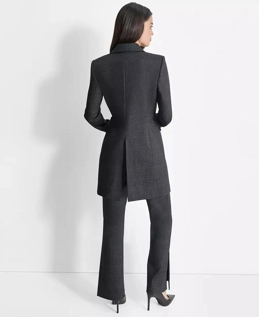 DKNY Women's One-Button Long Blazer 6