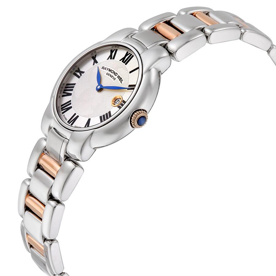 Raymond Weil Jasmine Silver Dial Two-tone Ladies Watch 5229-S5-01659