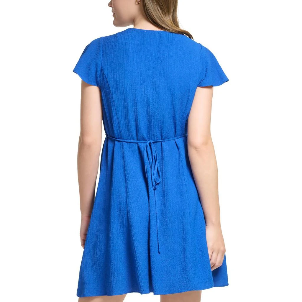 Shop Womens Flutter Sleeve Short Fit & Flare Dress on Sale at BeyondStyle   Get 83% Off Womens Flutter Sleeve Short Fit & Flare Dress with Limited-Time  Flash Deals, Exclusive Discounts, and