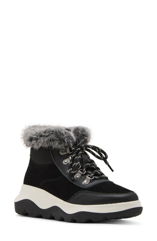 Blondo Annette Faux Fur Mid Sneaker